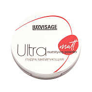 Пудра компактная для лица `LUXVISAGE` ULTRA MATT тон 101 porcelain