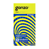 Презервативы `GANZO` классические 12 шт