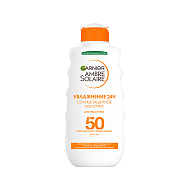 Молочко для лица и тела `GARNIER` AMBRE SOLAIRE солнцезащитное SPF 50+ 200 мл