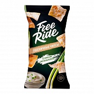 Чипсы пшеничные `FREE RIDE` со вкусом сметаны и лука 50 г