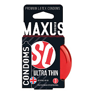Презервативы `MAXUS` ультратонкие 3 шт
