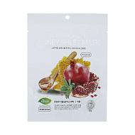 Маска для лица `NOHJ` `BOTANICAL FIT` c медом и гранатом 23 г