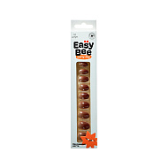 Набор накладных ногтей с клеевыми стикерами `EASYBEE` NAIL DAY Brown Mirror (12 шт + клеевые стикеры 24 шт)