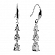 Серьги `LADY PINK` MUST HAVE