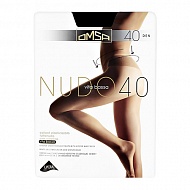 Колготки женские `OMSA` NUDO VITA BASSA 40 den (Nero) р-р 2