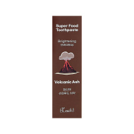 Паста зубная `BLOOM` SUPER FOOD Вулканический пепел 100 г