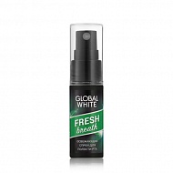 Спрей для полости рта `GLOBAL WHITE` Fresh 15 мл