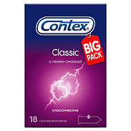 Презервативы `CONTEX` Classic (классические) 18 шт