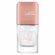 Лак для ногтей `CATRICE` MORE THAN NUDE TRANSLUCENT EFFECT NAIL POLISH тон 03 dancing queen 10,5 мл