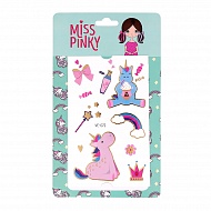 Татуировки переводные `MISS PINKY` 12 x 7,5 см