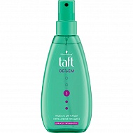 Жидкость для укладки `TAFT` СИЛА ОБЪЕМА сверхсильной фиксации 150 мл