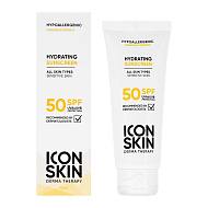 Крем для лица `ICON SKIN` солнцезащитный SPF50 (увлажняющий) 75 мл