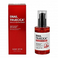 Сыворотка для лица `SOME BY MI` SNAIL TRUECICA с экстрактами муцина улитки и центеллы азиатской (восстанавливающая) 50 мл