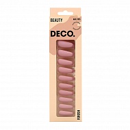 Набор накладных ногтей `DECO.` FEROSH pinky (24 шт + клеевые стикеры 24 шт)