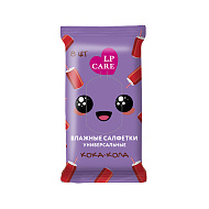 Салфетки влажные `LP CARE` универсальные кока-кола 8 шт
