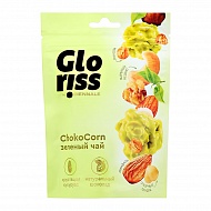 Конфеты глазированные `GLORISS` CHOKO CORN с зеленым чаем 90 г