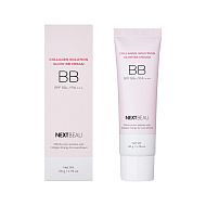 Крем для лица `NEXTBEAU` COLLAGEN SOLUTION BB с гидролизованным коллагеном (SPF 50+ оттенок natual beige) 50 г