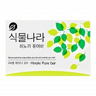 Мыло `SHINGMULNARA` Hinoki Pure bar 100 г