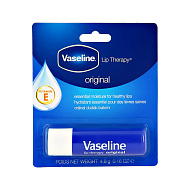Бальзам для губ `VASELINE` LIP THERAPY ORIGINAL без запаха (в стике) 4,8 г