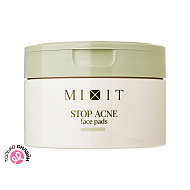 Пэды для лица `MIXIT` STOP ACNE с кислотами для проблемной кожи 60 шт