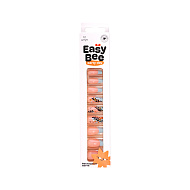 Набор накладных ногтей с клеевыми стикерами `EASYBEE` NAIL DAY Blue Branch (12 шт + клеевые стикеры 24 шт)