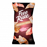 Чипсы пшеничные `FREE RIDE` со вкусом бекона 50 г