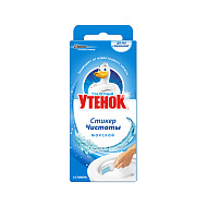 Средство для унитаза `ТУАЛЕТНЫЙ УТЕНОК` Стикер чистоты Морской 3 шт