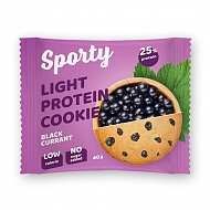Печенье неглазированное `SPORTY` PROTEIN Смородина черная 40 г