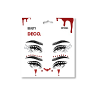 Кристаллы для лица и тела `DECO.` SCARY by Miami Tattoos (Bat Look)