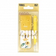 Пинцет для бровей `DECO.` SUN KISSED в чехле