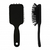 Расческа для волос `LADY PINK` `BASIC` компактная квадратная черная