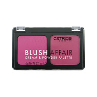 Палетка румян для лица `CATRICE` BLUSH AFFAIR Cream & Powder тон 020 Pleasing pink
