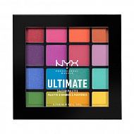 Палетка теней для век `NYX PROFESSIONAL MAKEUP` ULTIMATE тон 04 (Brights)