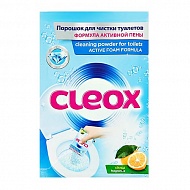 Порошок для чистки туалетов `CLEOX` Лимон (с формулой активной пены) 100 г