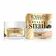 Крем-концентрат `EVELINE` ROYAL SNAIL дневной и ночной 40+ (против морщин) 50 мл