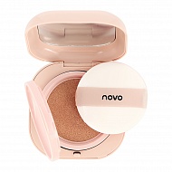 Основа-кушон тональная для лица `NOVO` LIGHT AIRY INVISIBLE CUSHION тон 01