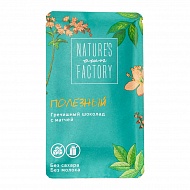 Гречишный шоколад `NATURE`S OWN FACTORY` с матчей 20 г