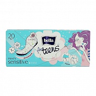 Прокладки ежедневные `BELLA` PANTY for teens Sensitive 20 шт