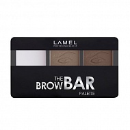 Набор для бровей `LAMEL PROFESSIONAL` THE BROW BAR PALETTE тон 403