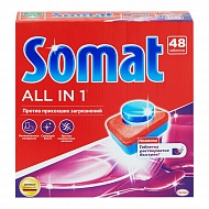 Средство для посудомоечных машин `SOMAT` в таблетках 48 шт