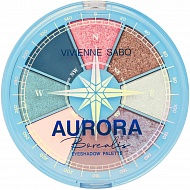Палетка теней для век `VIVIENNE SABO` AURORA BOREALIS тон 01