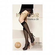 Гольфы женские `INNAMORE` ELASTICO 20 den (тон Nero)