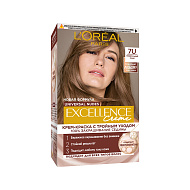 Крем-краска для волос `LOREAL` `EXCELLENCE` CREME UNIVERSAL NUDES тон 7U (универсальный русый)