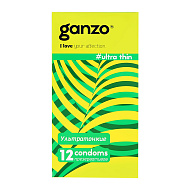 Презервативы `GANZO` ультратонкие 12 шт