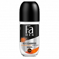 Део-ролл муж. `FA` `MEN` RED CEDARWOOD 72ч 50 мл