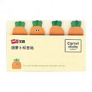 Набор самоклеящихся закладок `FUN` CARROT COLLECTION