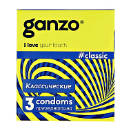 Презервативы `GANZO` классические 3 шт