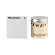 Скраб для тела `THE ACT` соляной с кокосом 300 г