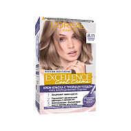 Крем-краска для волос `LOREAL` `EXCELLENCE` COOL CREME тон 8.11 (Светло-Русый)