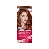 Краска для волос `GARNIER` `COLOR SENSATION` тон 6.45 (Янтарный темно-рыжий)